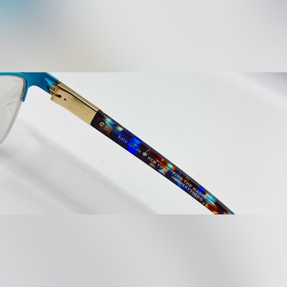 kate spade Accessories Kate Spade Glorianne Blue Oval Halfrim